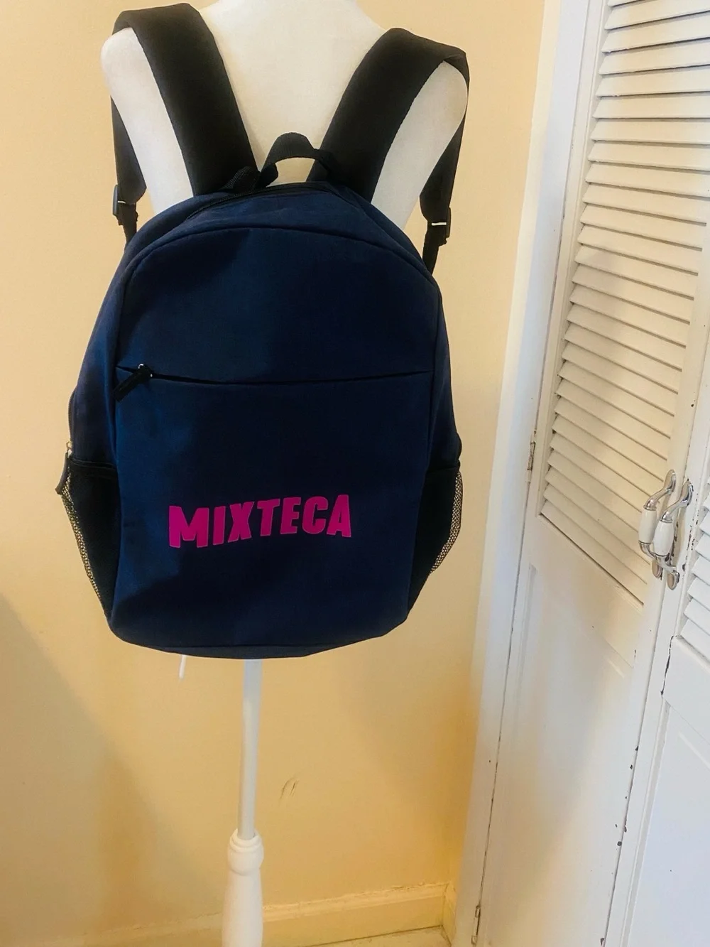 Mixteca brand new navy blue backpack